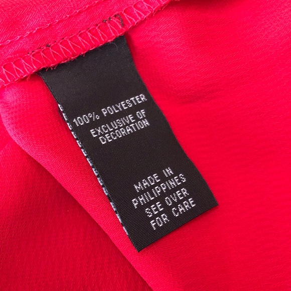 NWT I.N. San Franscisco Red Back Lace Top - Picture 13 of 16